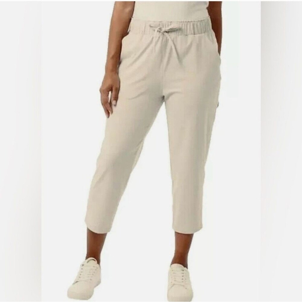 32 Degrees Cool Women's Capri Pull-On Pants, Size 3X